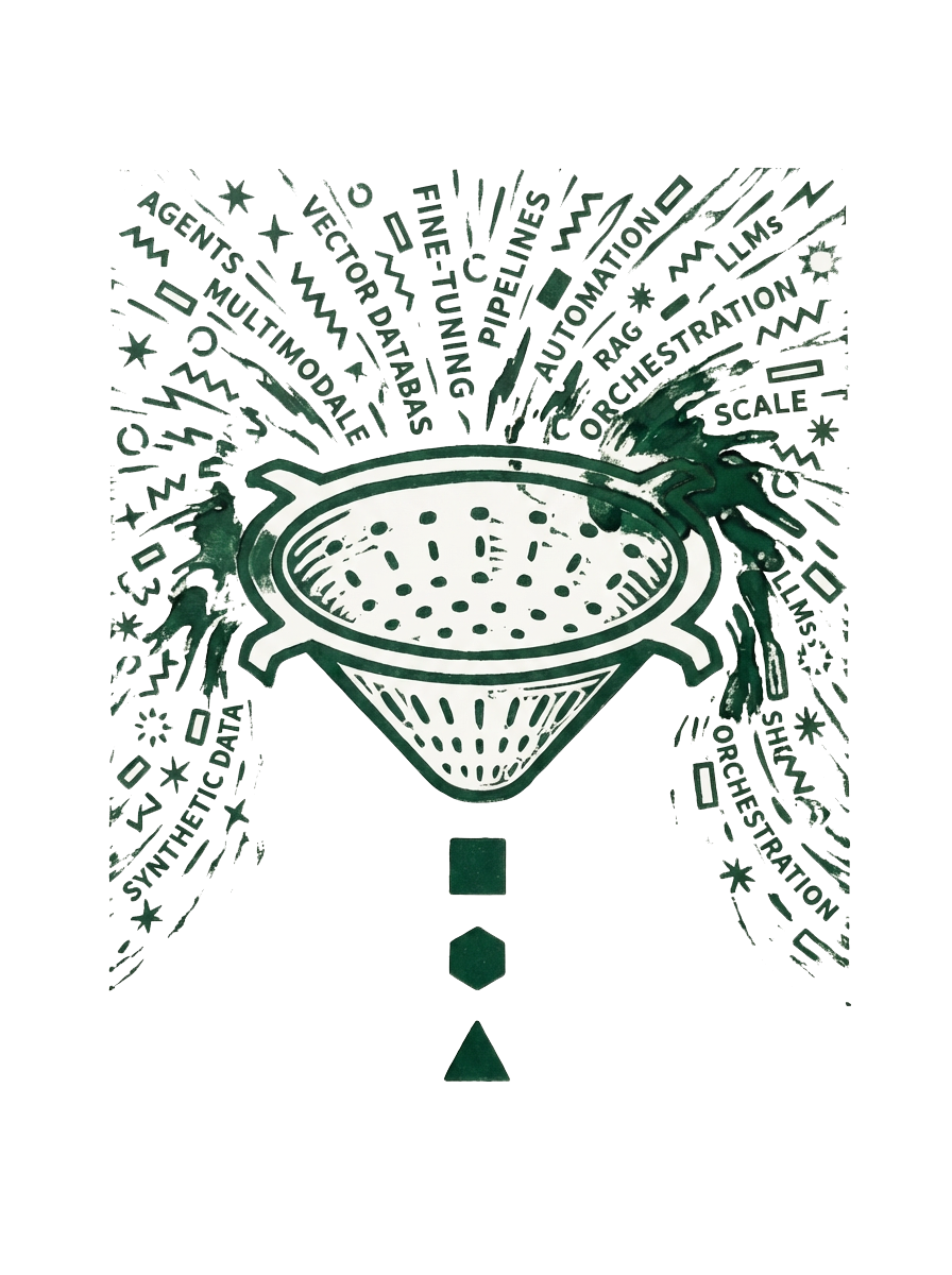 Illustration representing clarity amid complexity